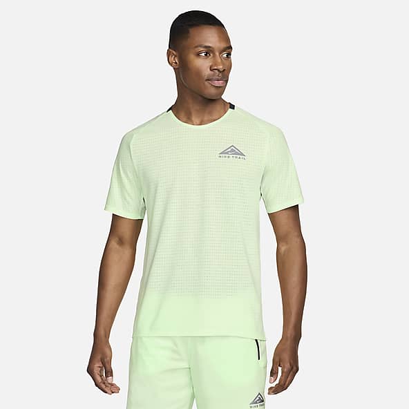 Nike green running clothing discount